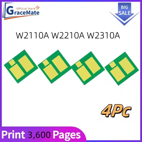 W2110A W2210A W2310A 4PCS Toner Cartridge chip for HP M282nw M282 M283 M283fdn M283cdw M255 M255dw M