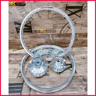 ☍ Rim Set For Suzuki Raider 150 Carb / Suzuki Raider 150 Fi Rim Hun Spokes 17s