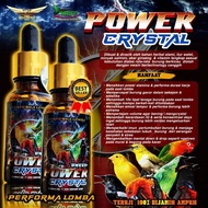 Power Crystal Omega Plus Vitamin Penggacor Burung Kicau