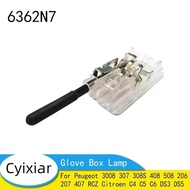 For Peugeot 3008 307 308S 408 508 206 207 407 RCZ Citroen C4 C5 C6 DS3 DS5 Glove Box Lamp 6362N7