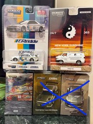 全新未拆膠Tarmac te3006,ae 86,skyline r32,dodge van