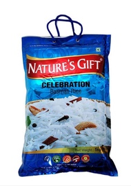Nature's Gift Celebration Basmati Rice 5kg (Fresh Stock)