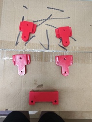 Milwaukee PACKOUT 米沃奇 3D打印 固定箱配件  改装板车必备     只是红色,共5件组件  85元 （工具箱不包括）
