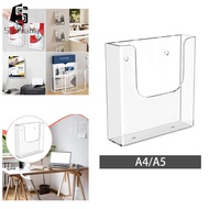 [Serenable] Acrylic Brochure Holder, Literature Holder, No  Required, Versatile Modern Flyer Display
