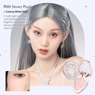 FlowerKnows Unicorn Embossed Blush Natural Cheek Blusher Makeup บลัชออน ที่ทาแก้ม 6สี 5กรัม เครื่องส