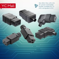 IEC320 C19 Rewireable Socket Connector