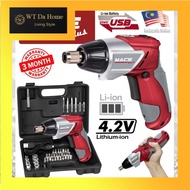 Joustmax / MacePlus 47pcs Rechargeable Cordless Screwdriver Drill Machine 4.8V JST24802 /4.2V MT-CS4