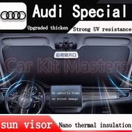 Audi sun visor Front Windshield Sunshade UV protection Car Window Sunshade Cover sunshade umbrella T