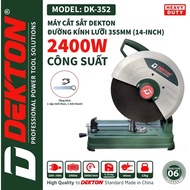 DEKTON 2400W Iron Cutting Machine / DK-352 / 355mm Stone / Genuine Table Iron Cutting Machine