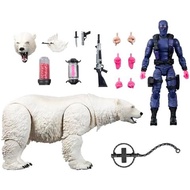 GI.I. Joe Classified Series 161, Snake Eyes & Bearpolar, 6-Inch Scale Action Figure and Bear