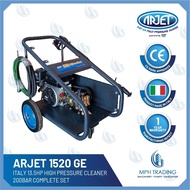 ARJET 1520GE Italy High Pressure Cleaner with Standard Accessories 13.5HP 200 Bar 15L/min