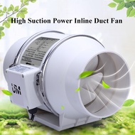 4/6/8" Diagonal flow Ventilation Duct Exhaust Fan Bedroom Living Room Toilet Kitchen Kipas Ekzos