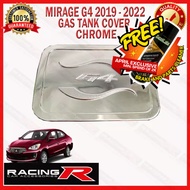 Mitsubishi Mirage G4 2019 to 2025 Gas Tank Garnish Cover Chrome 2016 2017 2018 2019 2020 2021 2022 2