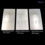 Wond Easy Medium Hard Silver Soldering Sheet Plate Jewelry Welding Plate Tool Metal Forming Stamping
