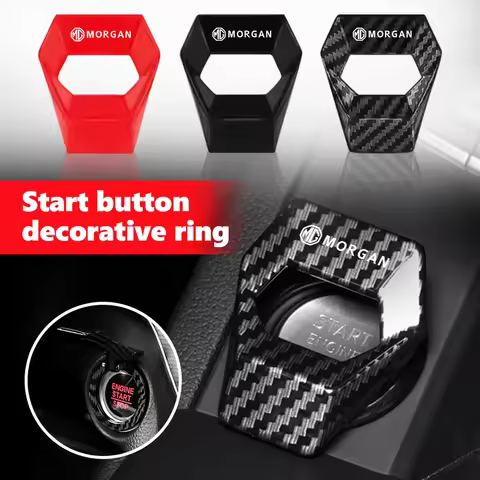 Car Engine Ignition Switch Cover Universal One-button Start For MG ZS GS 3 6 5 7 Morgan HS ZS ZX Gun