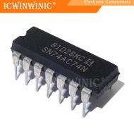 5 Piece  SN74AC74N SN74AC74 74AC74 DIP-14  Integrated circuit IC