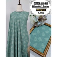 New Arrival Kain  Pasang Cotton Uragiri    Bidang  60 /3.5 Meter Ready Stock