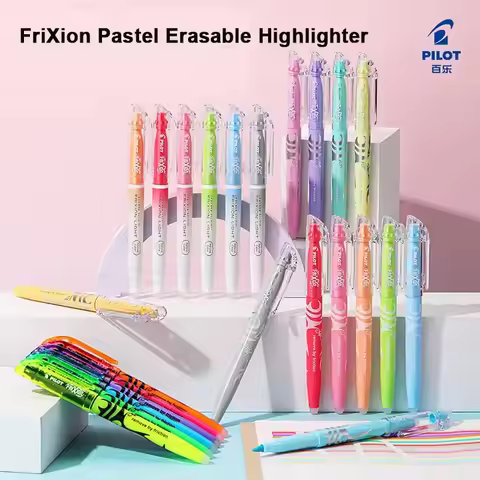 PILOT Erasable Pen Marker SW-FL 0.5mm Colorful Highlighter FRIXION Washable Handle School Office Sta