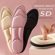 5D Massage Memory Foam Insoles Cushion Pads Memory Sponge Foam Pain Relief Sponge Cushion Pads 5D软鞋垫