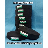 Rabbit Rubber 1 1/ 4in| 3cm Black @1pcs=rp.29,800|±20y