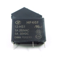 Relay HF46F-G-12-HS1 HF46F  4-pin 5A250VAC 12V Relay