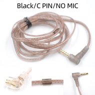KZ | Original KZ Earphone Cable Oxygen Free Copper Wire Microphone Optional 3.5MM plug 2PIN