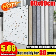60X60CM Marble Tiles Self Adhesive PVC Floor Sticker Lantai Vinyl Flooring Lantai Pelekat Outdoor ap