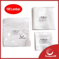 HJK [100 sheets] Laminated Burger Paper 10x10 12.5x12.5 15x15 Burger Wrapping Paper Burger Wrap Donu