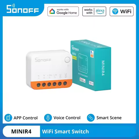 Sonoff Mini R4 Extreme Sonoff Minir4 Mini Sonoff R4 Two-Way Control Smart Home Works with Alexa Goog
