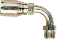 Aeroquip FBM1392 AQP High Pressure Hose Fitting Male Inverted Flare -06AN Hose Size 5/8-18 Thread 90