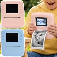 Thermal Printing Camera Toy - Kids Birthday Gifts - Retro Instant Camera Toy - Mini Instant Photo Di