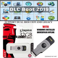 (LATEST) MultiBoot DlcBoot With Win 7 8.1 10 Pro Ultimate Installer Bootable Usb 3.0 Kingston SSD GP