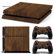 [RB] Unique Wood Grain 3D Games Decal Skin Stickers for PlayStation 4 Console Gift