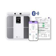 ALLWELL เครื่องชั่งน้ำหนักอัจฉริยะ รุ่น BODYA-PRO 8 อิเล็กโทรด (สีขาว) (325844-737577010)