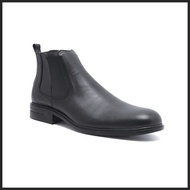 BUCCHERI Gino Sepatu Boots Pria Black Berkualitas