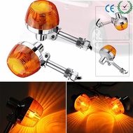 2X 10mm Motorcycle Indicator For Honda C70 CT70 CT90 XL100 CB350 Amber