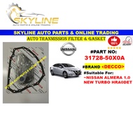 31728-50X0A+31726-3JX0A Nissan Almera New 1.0 Turbo HRA0DET Auto Transmission Filter