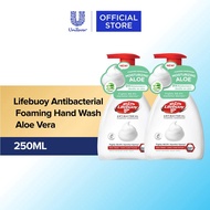 [Bundle of 2] Lifebuoy Antibacterial Foaming Hand Wash Aloe Vera 250ml