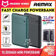 REMAX Powerbank Fast Charging Powerbank Mini Powerbank 10000mAh Powerbank Kecil 22.5W Portable Powerbank Remax RPP-231