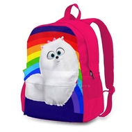 กระเป๋าเป้สะพายหลัง Gidget Rainbow สุขสันต์วันเกิดสำหรับ Gidget Secret Snowball กระเป๋ากระต่ายชีวิตใ
