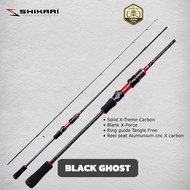 Shikari Black ghost Ultralight Fishing Rod 2-6lb 198cm 2-6lb solid Carbon Cage