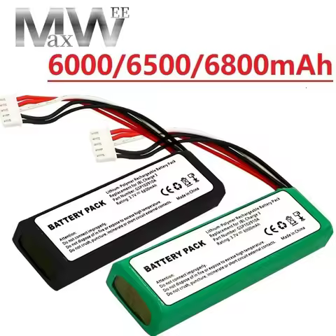 Upgrade Capacity 6000/6500/6800mAh Battery For JBL Charge 3 Speaker Battery GSP1029102A For jbl C3 R