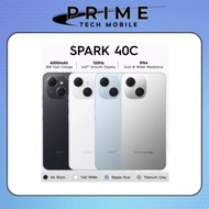 Tecno Spark 40c 4GB +128GB / 8GB + 256GB | Mediatek Helio G81 | 6000mAh Battery | Original