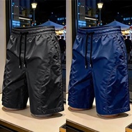 Five-point shorts Men's five quarter shorts Summer New Style Diagonal Cut Design shorts Men's Quick-