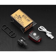 ROCKBROS 180° Rechargeable Rear Tail Light