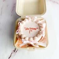 Kue Ulang Tahun/Birthday Cake/Kue Ultah Mini Cake Ribbon/Kue Ultah