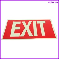 Stickers Emergency Sign Decal Evacuation Lighting Lights sijicc
