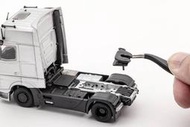 風吹半夏1/64 GCD奔馳Actros雙層汽車運輸車卡車合金汽車模型收藏擺放