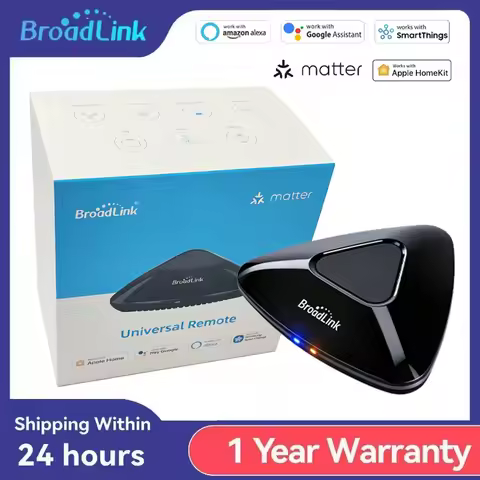 Broadlink RM MAX Hub Upgrades Verson Smart Home Matter WiFi BLE Universal Remote For IR/RF Devices F