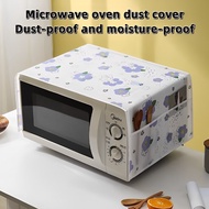 Household Microwave Oven Cover Oven Cover Reusable Universal Anti-dust Cloth Microwave Anti-dust Cloth Cover Household Kitchen Refrigerator Microwave Anti-dust Cover Oven Cover Reusable Top Cover with Pocket